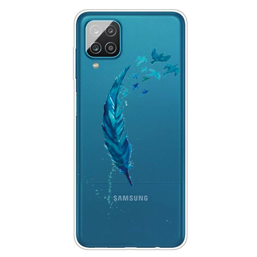 Kryty Na Mobil Na Samsung Galaxy A12 / M12 Krásné Pírko