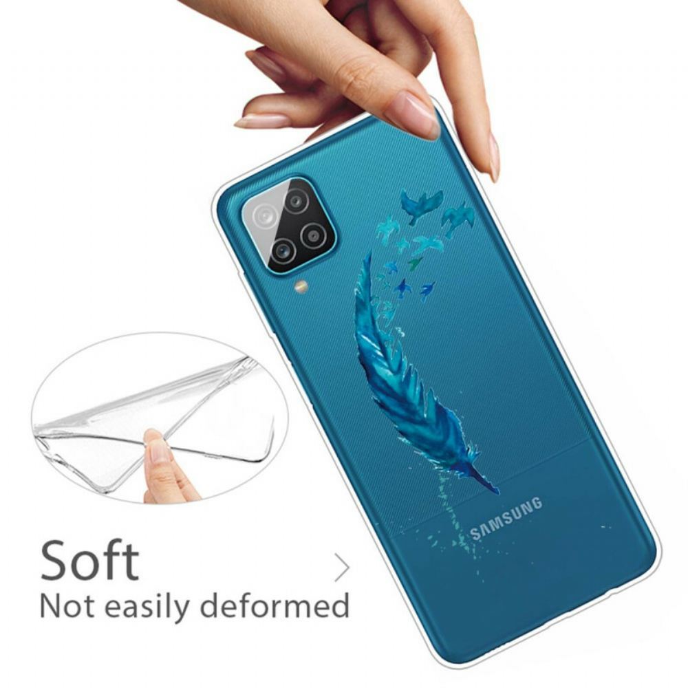 Kryty Na Mobil Na Samsung Galaxy A12 / M12 Krásné Pírko
