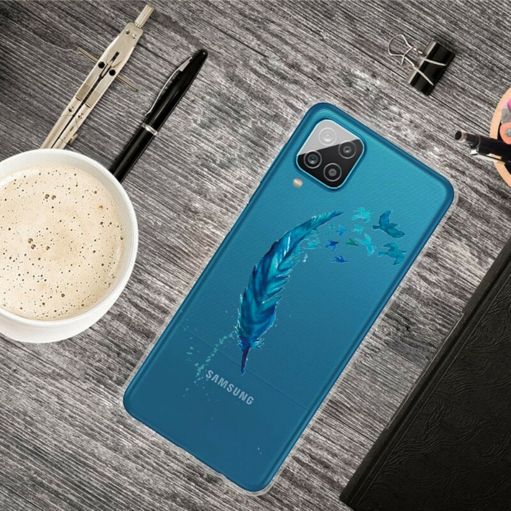 Kryty Na Mobil Na Samsung Galaxy A12 / M12 Krásné Pírko
