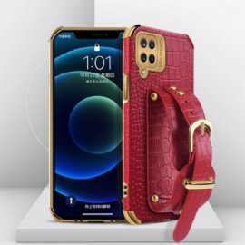 Kryty Na Mobil Na Samsung Galaxy A12 / M12 Popruh Croco