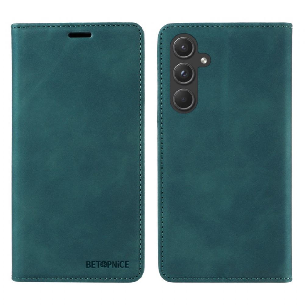 Kožené Pouzdro Folio Samsung Galaxy A55 5g Betopnice