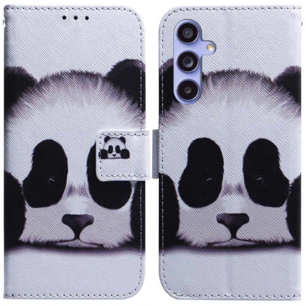 Kožený Kryt Samsung Galaxy A55 5g Panda