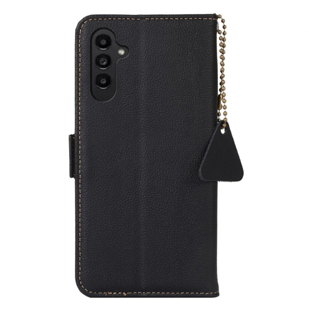 Kožený Kryt Samsung Galaxy A55 5g S Ochranou Rfid