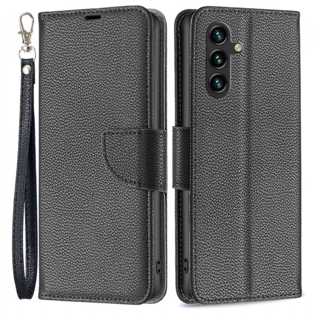 Kožený Kryt Samsung Galaxy A55 5g Textura Liči