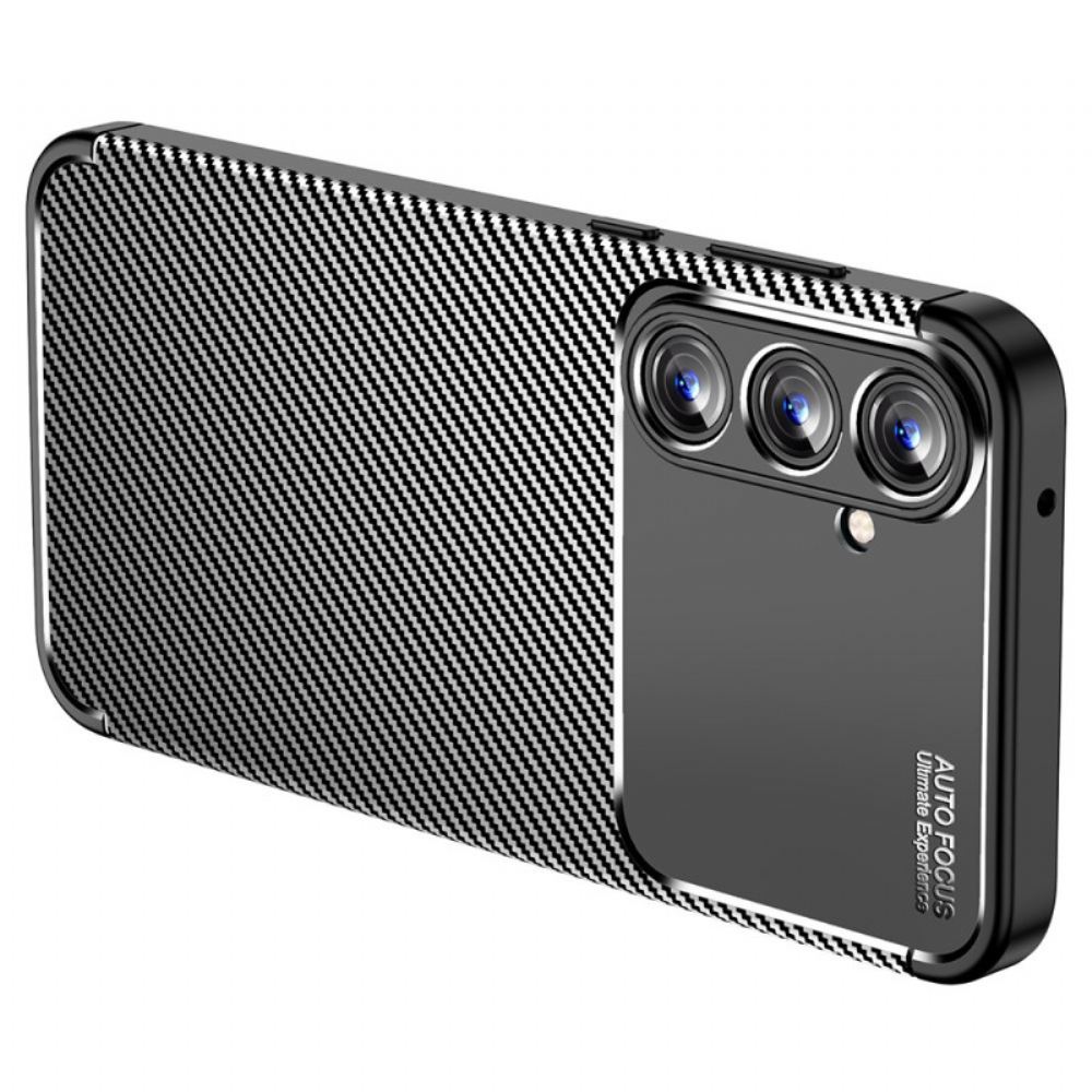 Kryt Na Samsung Galaxy A55 5g Flexibilní Uhlíkové Vlákno