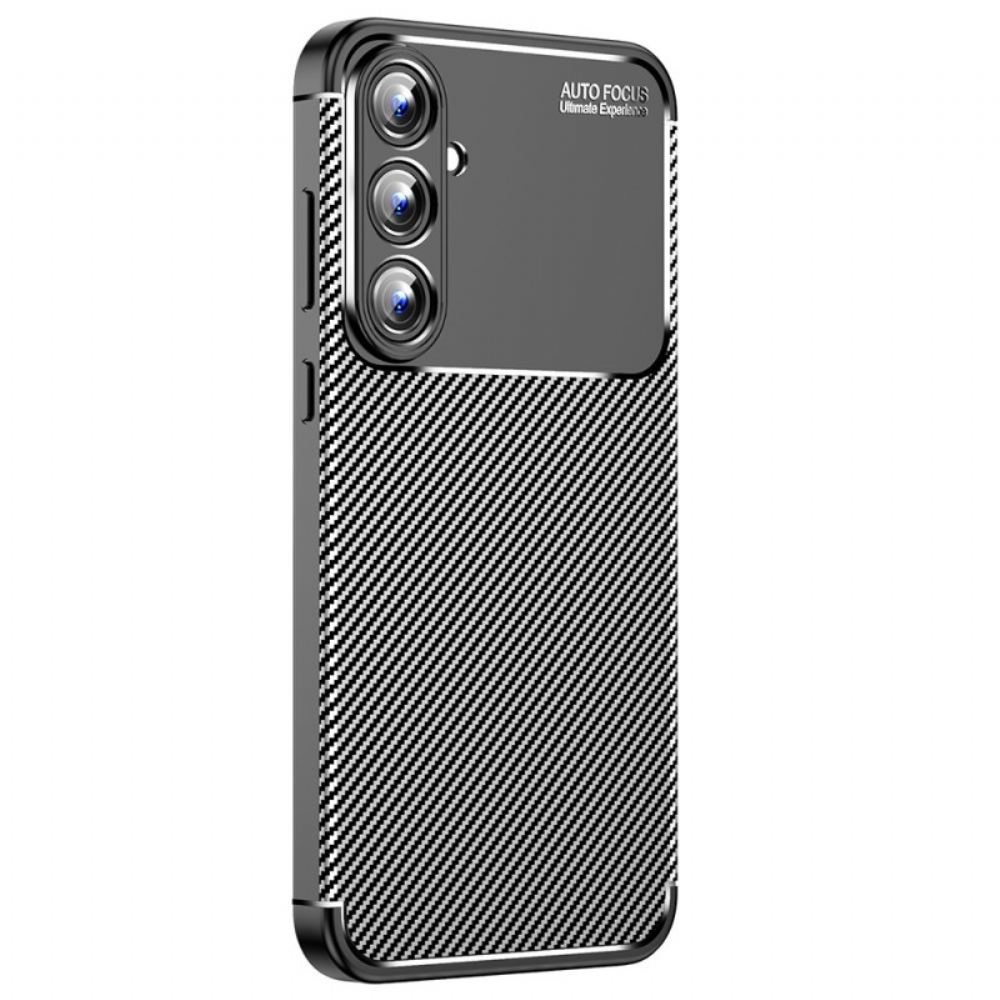 Kryt Na Samsung Galaxy A55 5g Flexibilní Uhlíkové Vlákno
