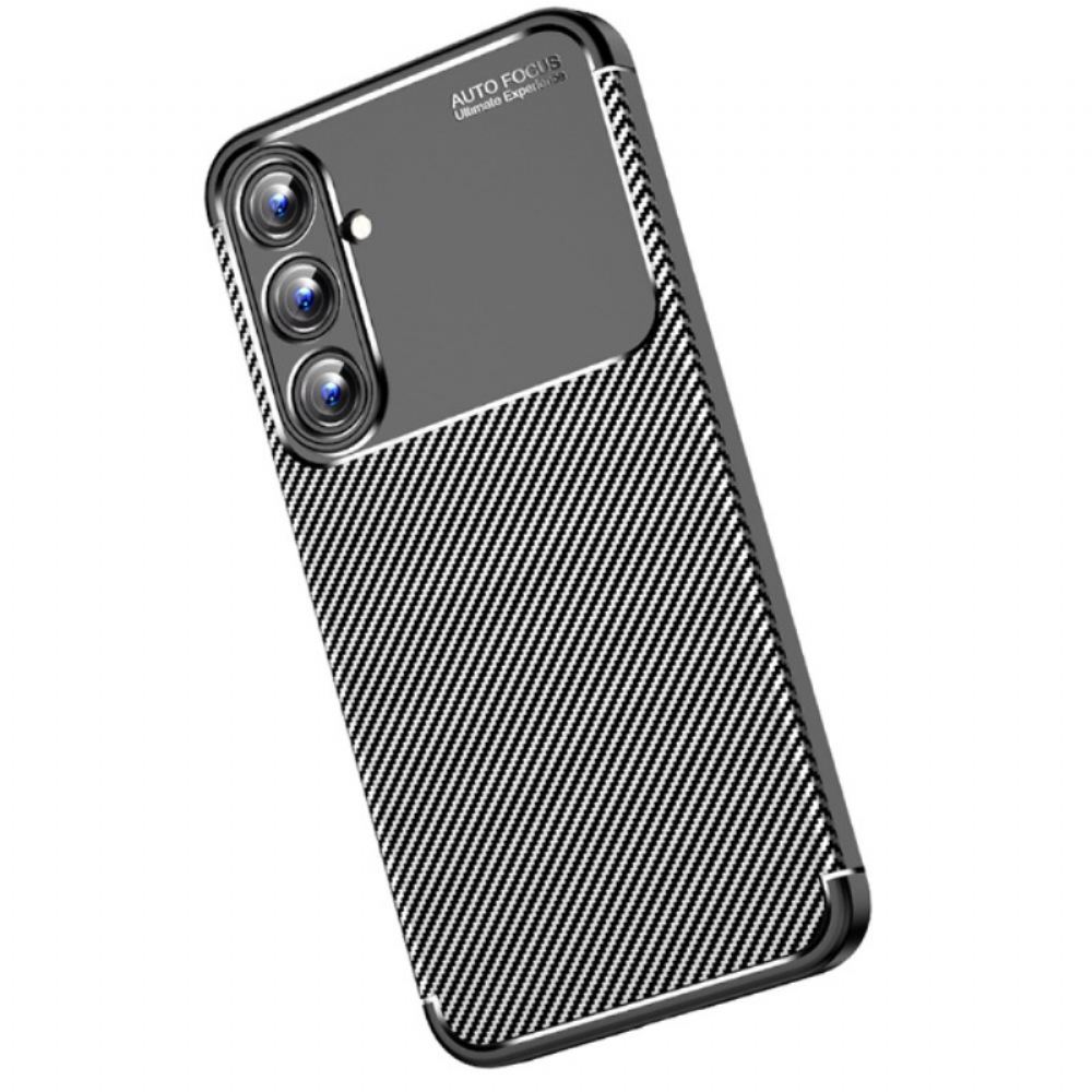 Kryt Na Samsung Galaxy A55 5g Flexibilní Uhlíkové Vlákno
