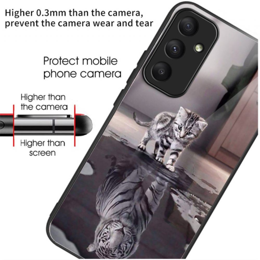 Kryt Na Samsung Galaxy A55 5g Tvrzené Sklo Kitten Dream