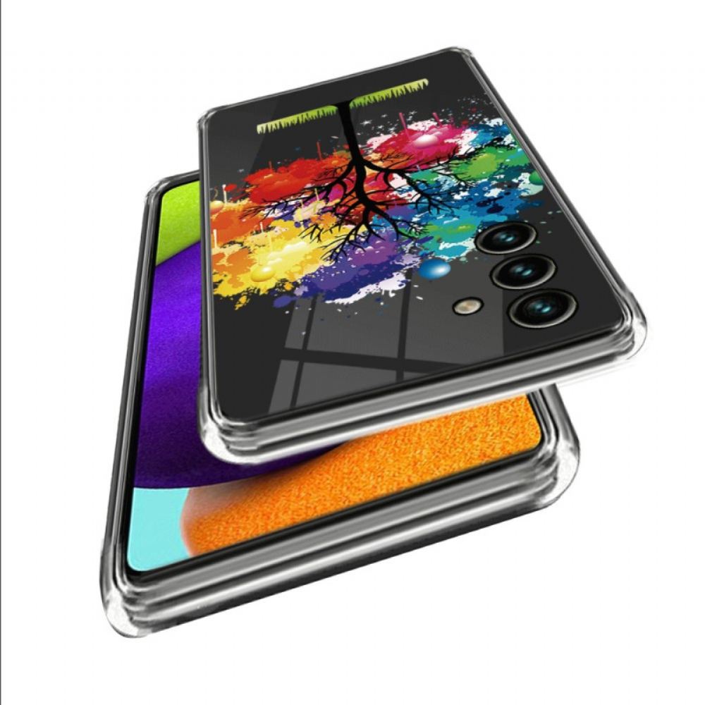 Kryt Samsung Galaxy A55 5g Kryty Na Mobil Barevný Strom