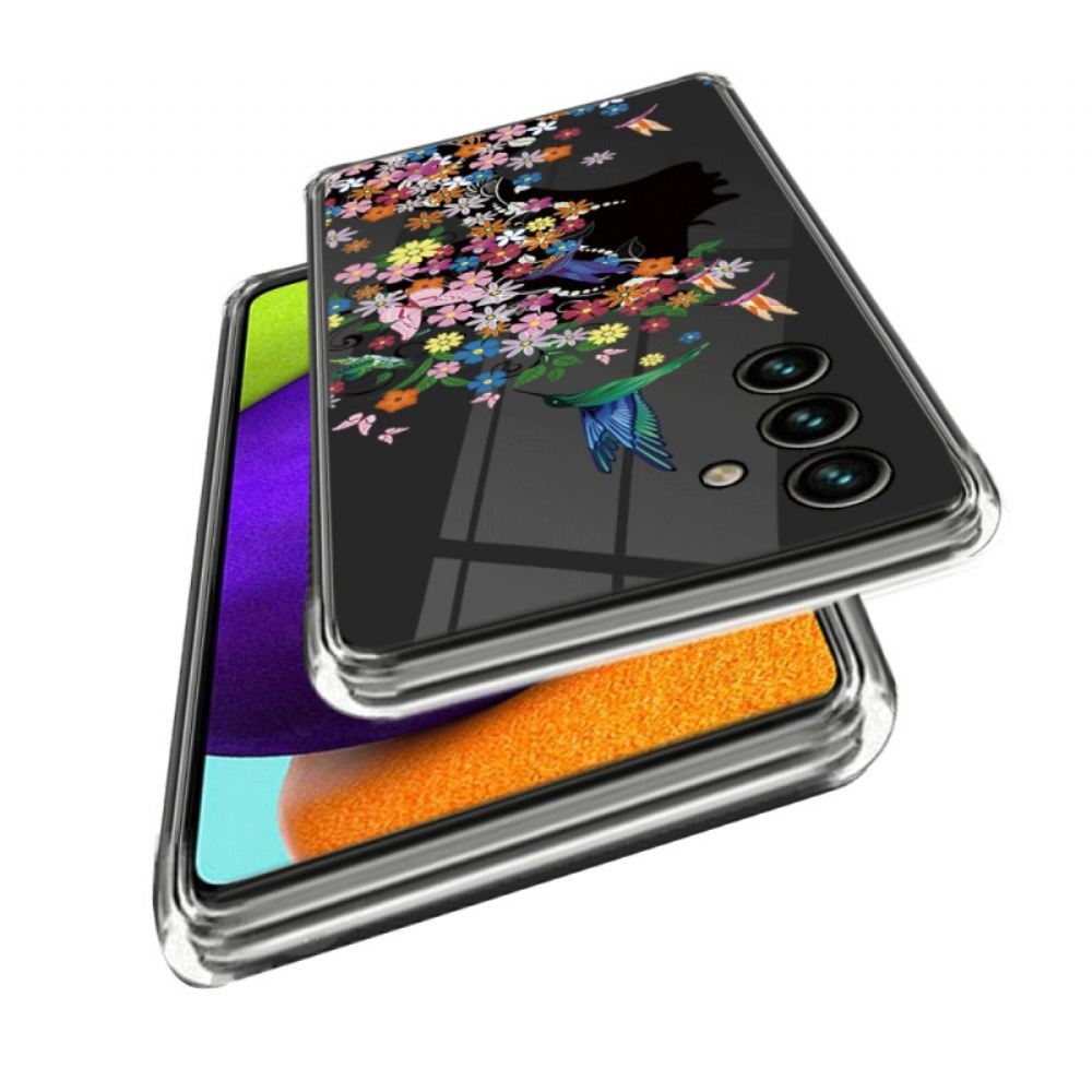 Kryt Samsung Galaxy A55 5g Květina