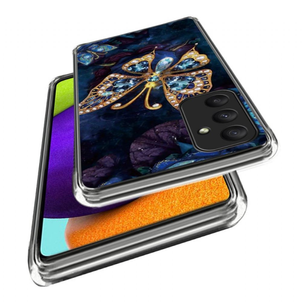 Kryt Samsung Galaxy A55 5g Motýlí Šperky