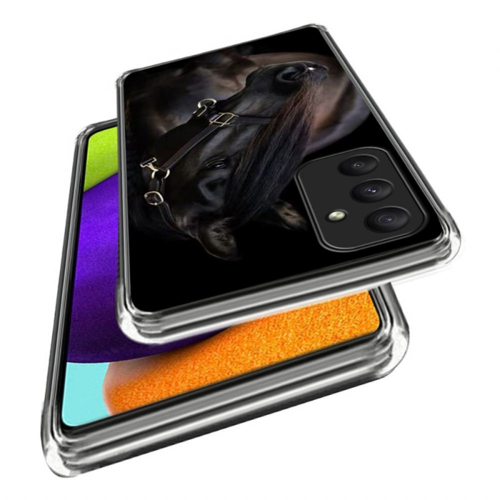 Kryt Samsung Galaxy A55 5g Černý Kůň Princ