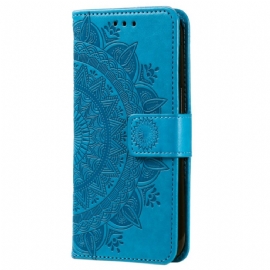 Peněženková Pouzdra Samsung Galaxy A55 5g Kryty Na Mobil Mandala Sun S Popruhem