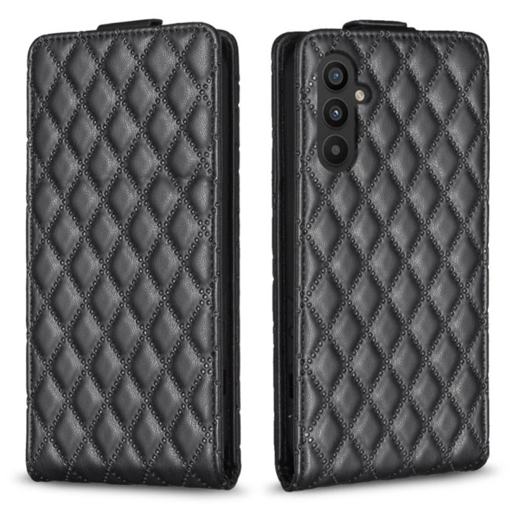 Peněženková Pouzdra Samsung Galaxy A55 5g Kryty Na Mobil Prošívaná Vertikální Klapka