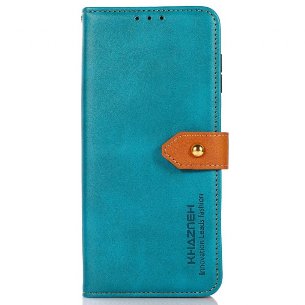 Peněženková Pouzdra Samsung Galaxy A55 5g Kryty Na Mobil Retro Spona Khazneh