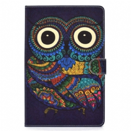 Flipové Pouzdro Na Samsung Galaxy Tab A 10.1 (2019) Barvy Sovy