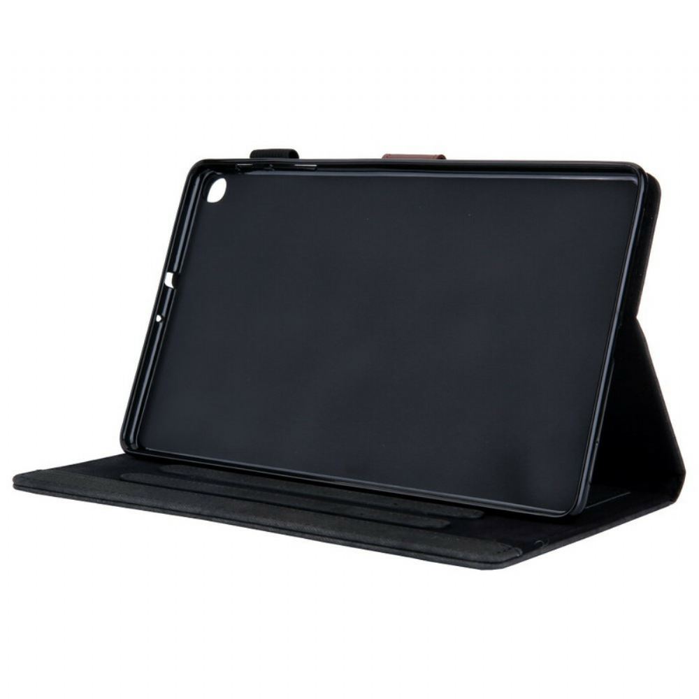 Flipové Pouzdro Na Samsung Galaxy Tab A 10.1 (2019) Klasický Kožený Styl