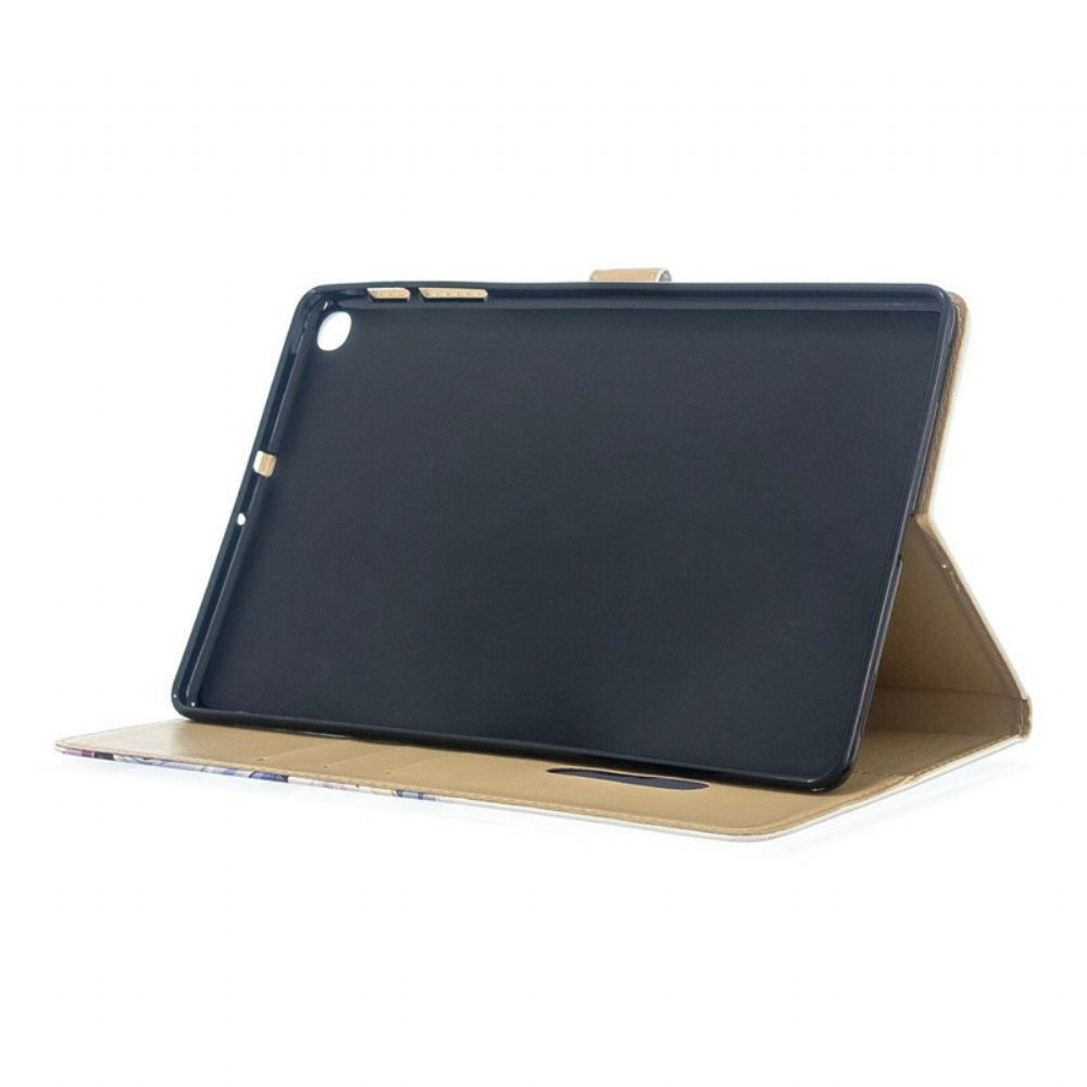 Flipové Pouzdro Na Samsung Galaxy Tab A 10.1 (2019) Pouze Květiny