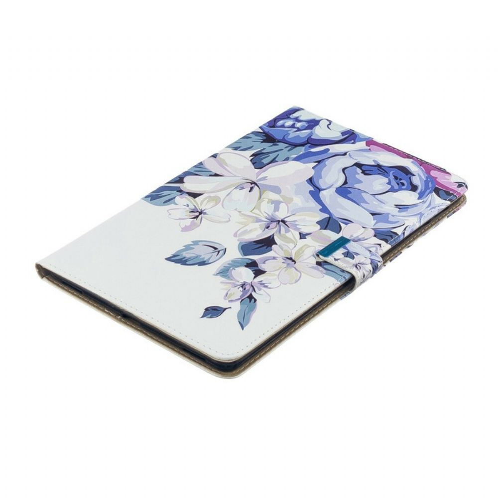 Flipové Pouzdro Na Samsung Galaxy Tab A 10.1 (2019) Pouze Květiny