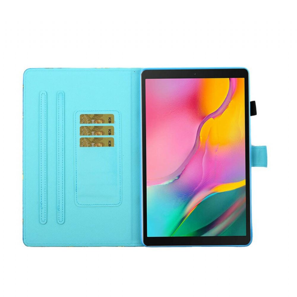 Flipové Pouzdro Na Samsung Galaxy Tab A 10.1 (2019) Strom Srdce