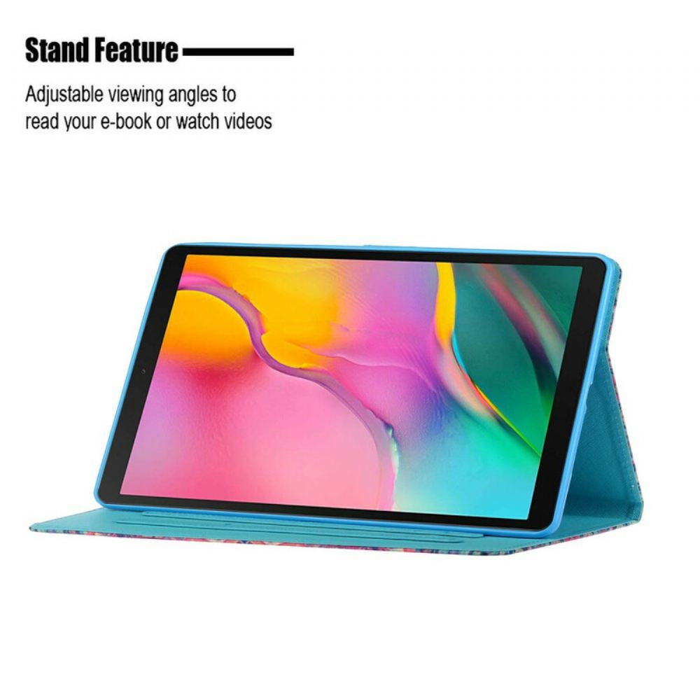 Flipové Pouzdro Na Samsung Galaxy Tab A 10.1 (2019) Strom Srdce