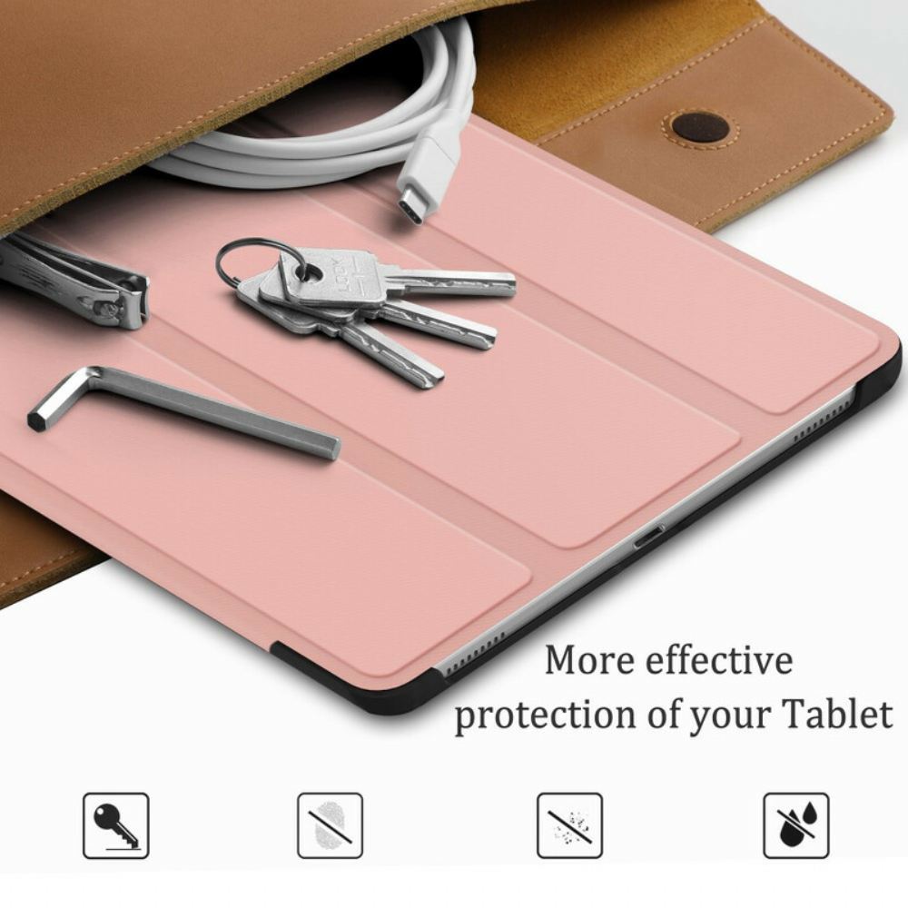 Kryty Na Mobil Na Samsung Galaxy Tab A 10.1 (2019) Trojité Přeložení Vyztužené Rohy