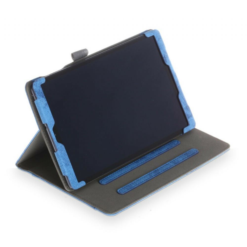 Pouzdra Na Samsung Galaxy Tab A 10.1 (2019) Obchodní Kožený Efekt