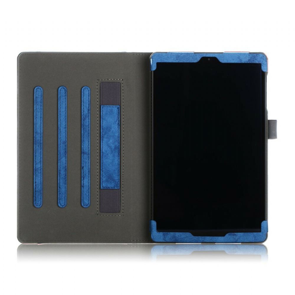Pouzdra Na Samsung Galaxy Tab A 10.1 (2019) Obchodní Kožený Efekt