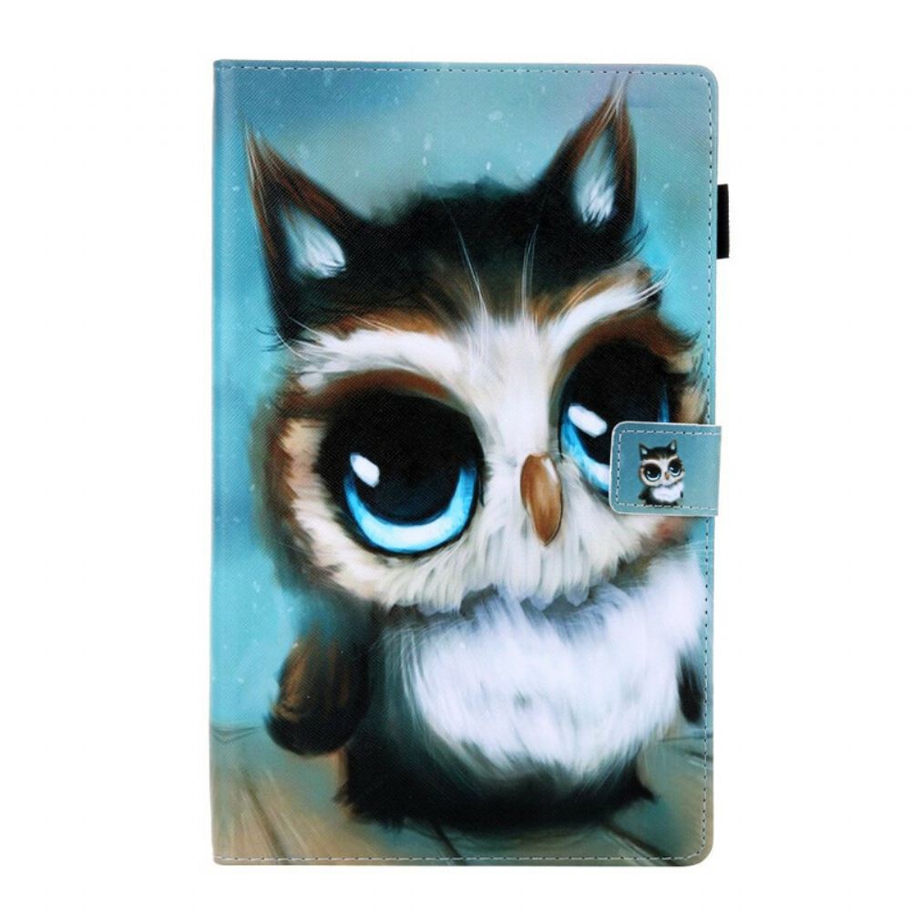 Pouzdra Na Samsung Galaxy Tab A 10.1 (2019) Zábavná Sova