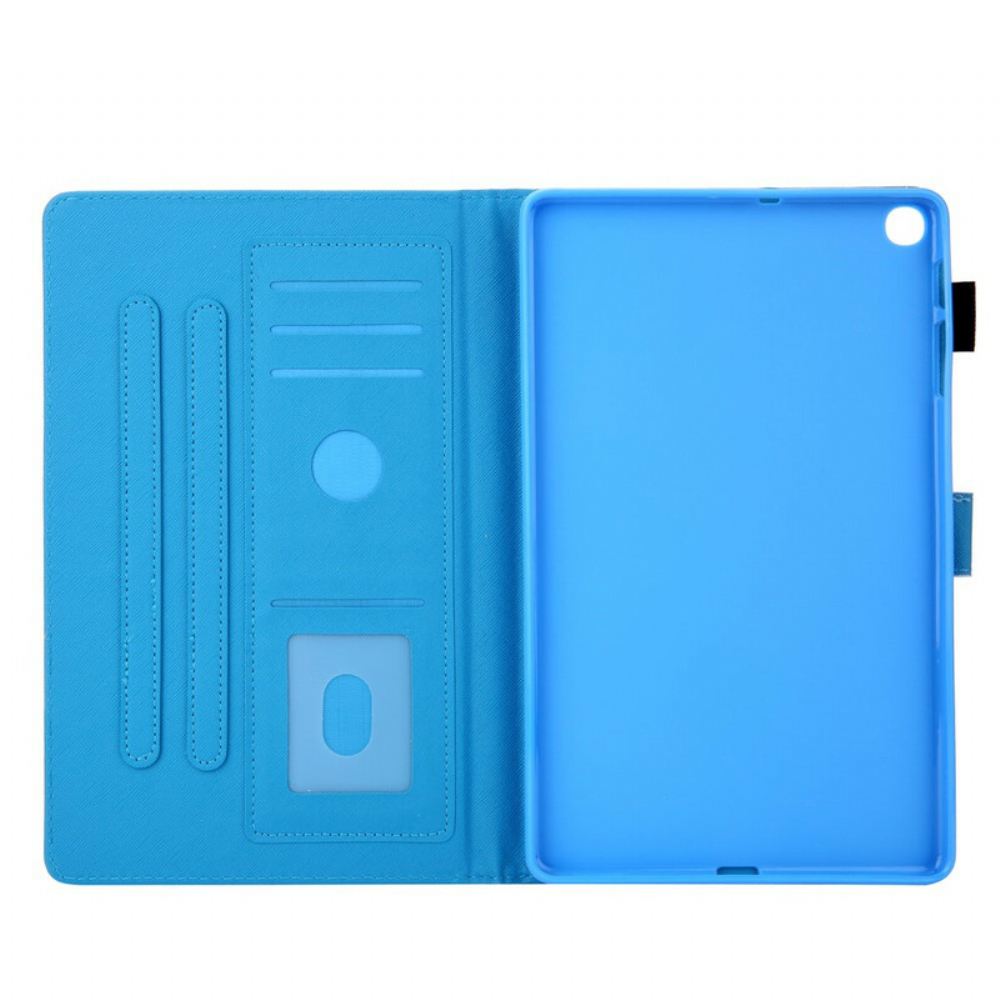 Pouzdra Na Samsung Galaxy Tab A 10.1 (2019) Zábavná Sova