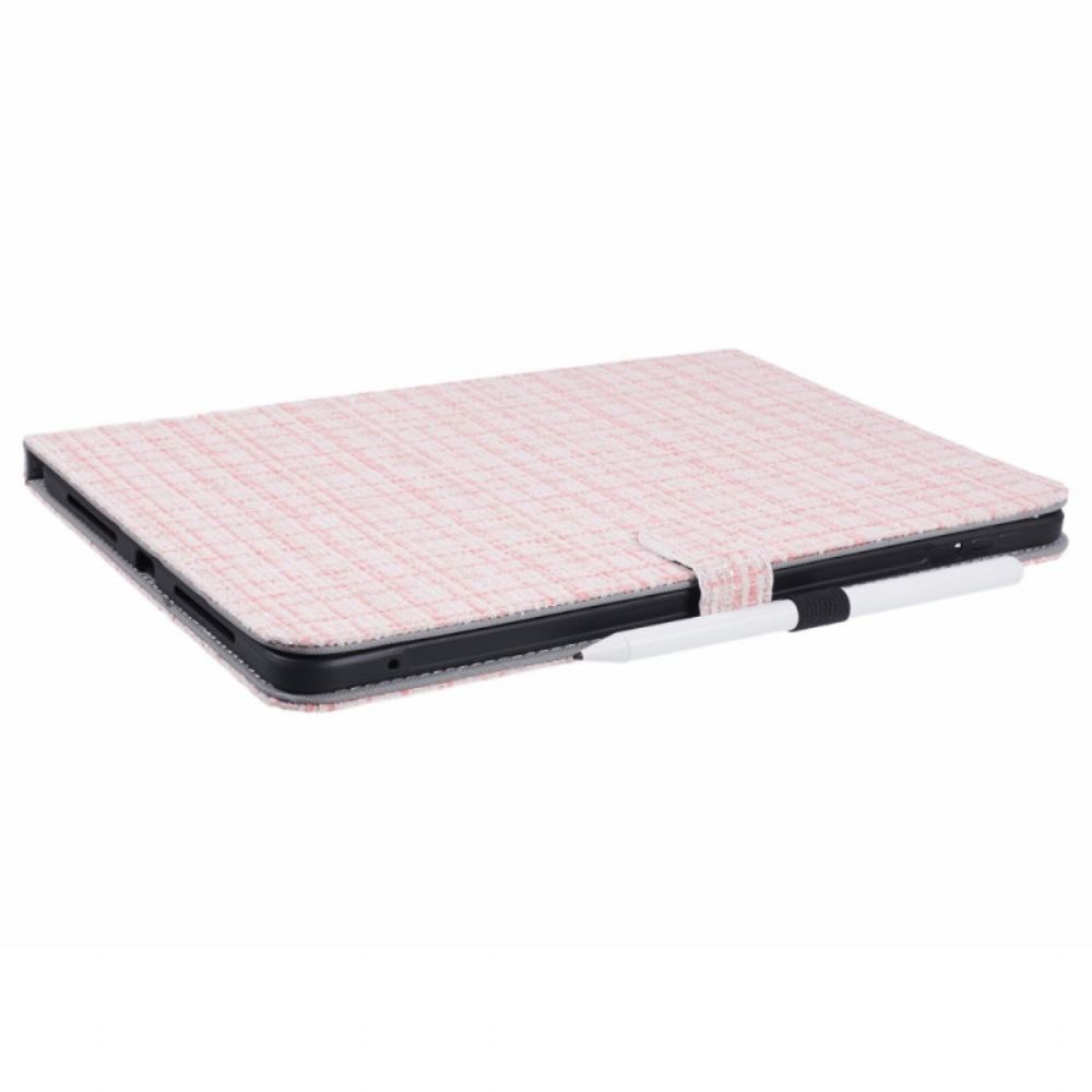 Pouzdra Xiaomi Pad 6s Pro Kryty Na Mobil Tkaný Vzor