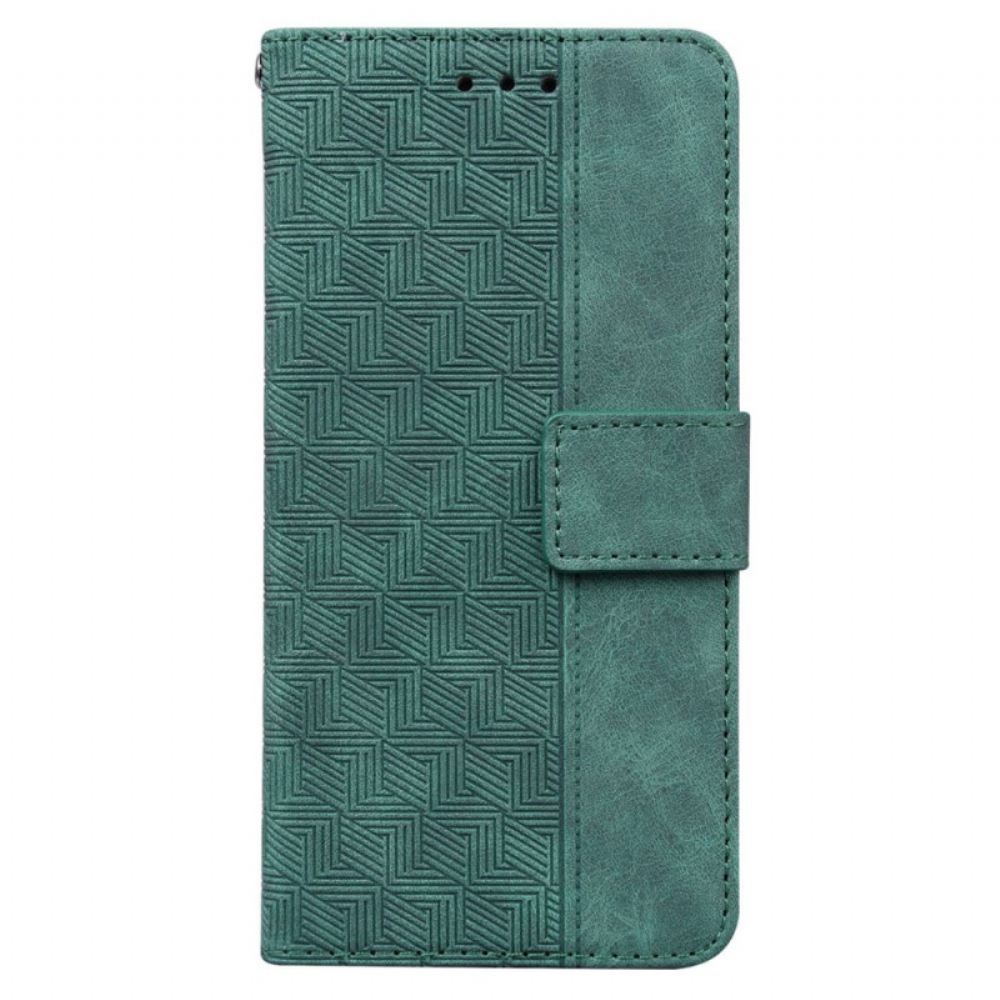 Flipové Pouzdro Na Samsung Galaxy M33 5G Na Lana Design Popruhu