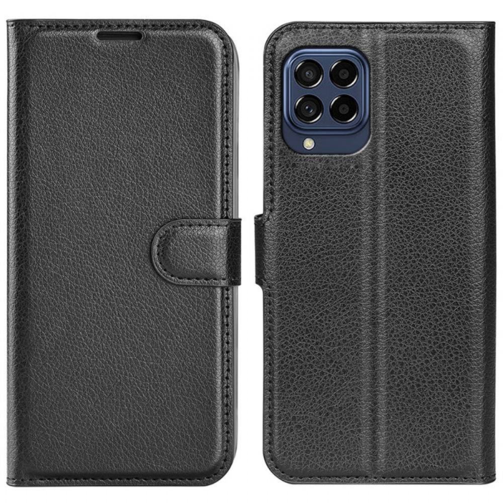 Flipové Pouzdro Na Samsung Galaxy M33 5G Styl Kůže Litchi