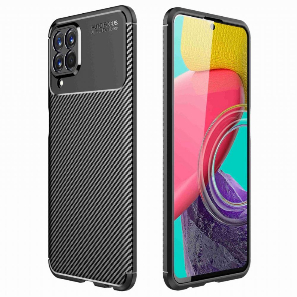 Kryt Na Samsung Galaxy M33 5G Flexibilní Uhlíkové Vlákno