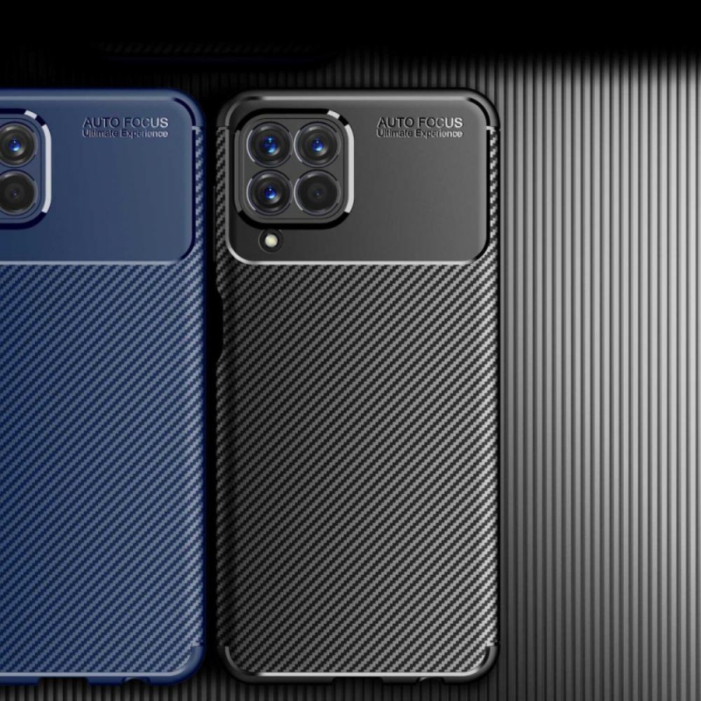 Kryt Na Samsung Galaxy M33 5G Flexibilní Uhlíkové Vlákno