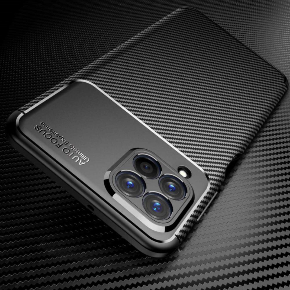 Kryt Na Samsung Galaxy M33 5G Flexibilní Uhlíkové Vlákno