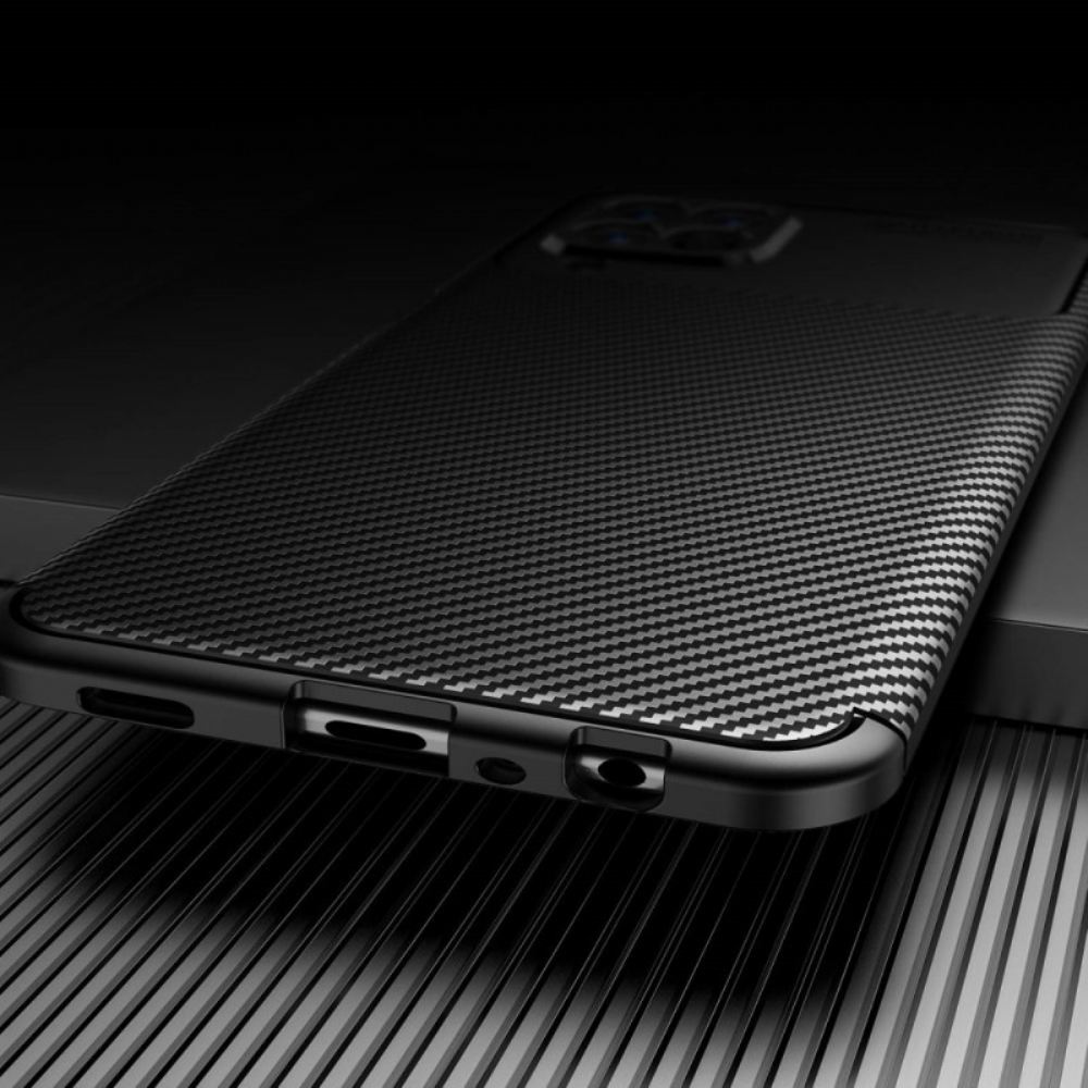 Kryt Na Samsung Galaxy M33 5G Flexibilní Uhlíkové Vlákno
