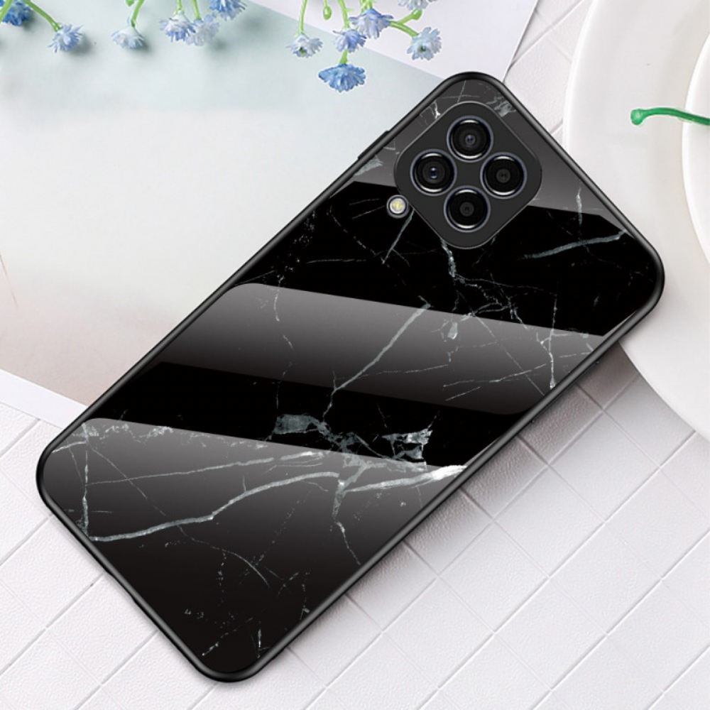 Kryt Na Samsung Galaxy M33 5G Mramorové Tvrzené Sklo