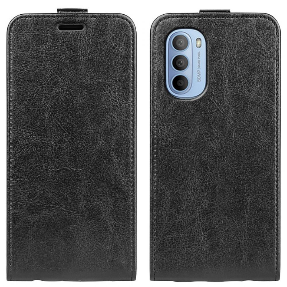 Flipové Pouzdro Na Moto G31 / Moto G41 Kožené Pouzdro Skládací Retro