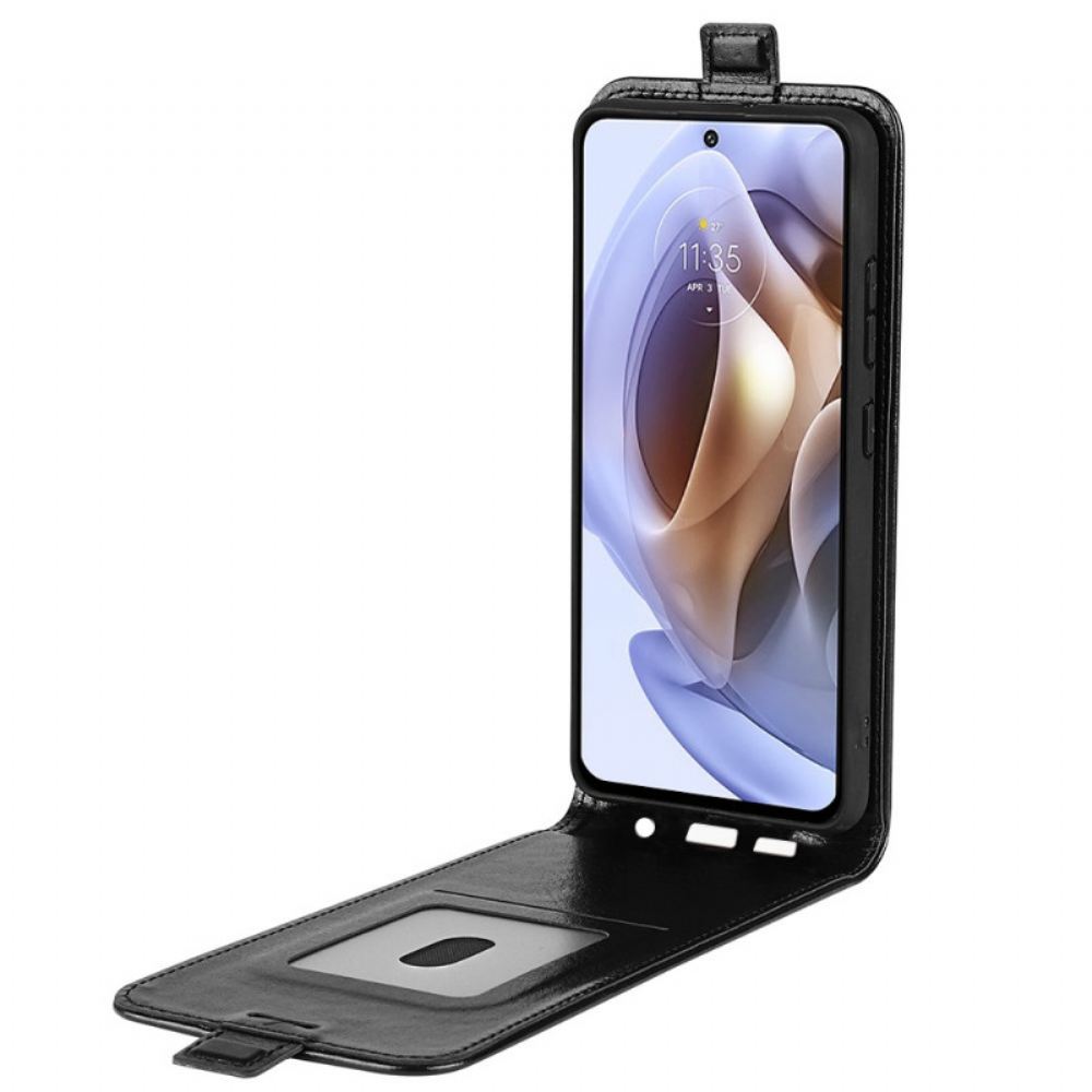 Flipové Pouzdro Na Moto G31 / Moto G41 Kožené Pouzdro Skládací Retro
