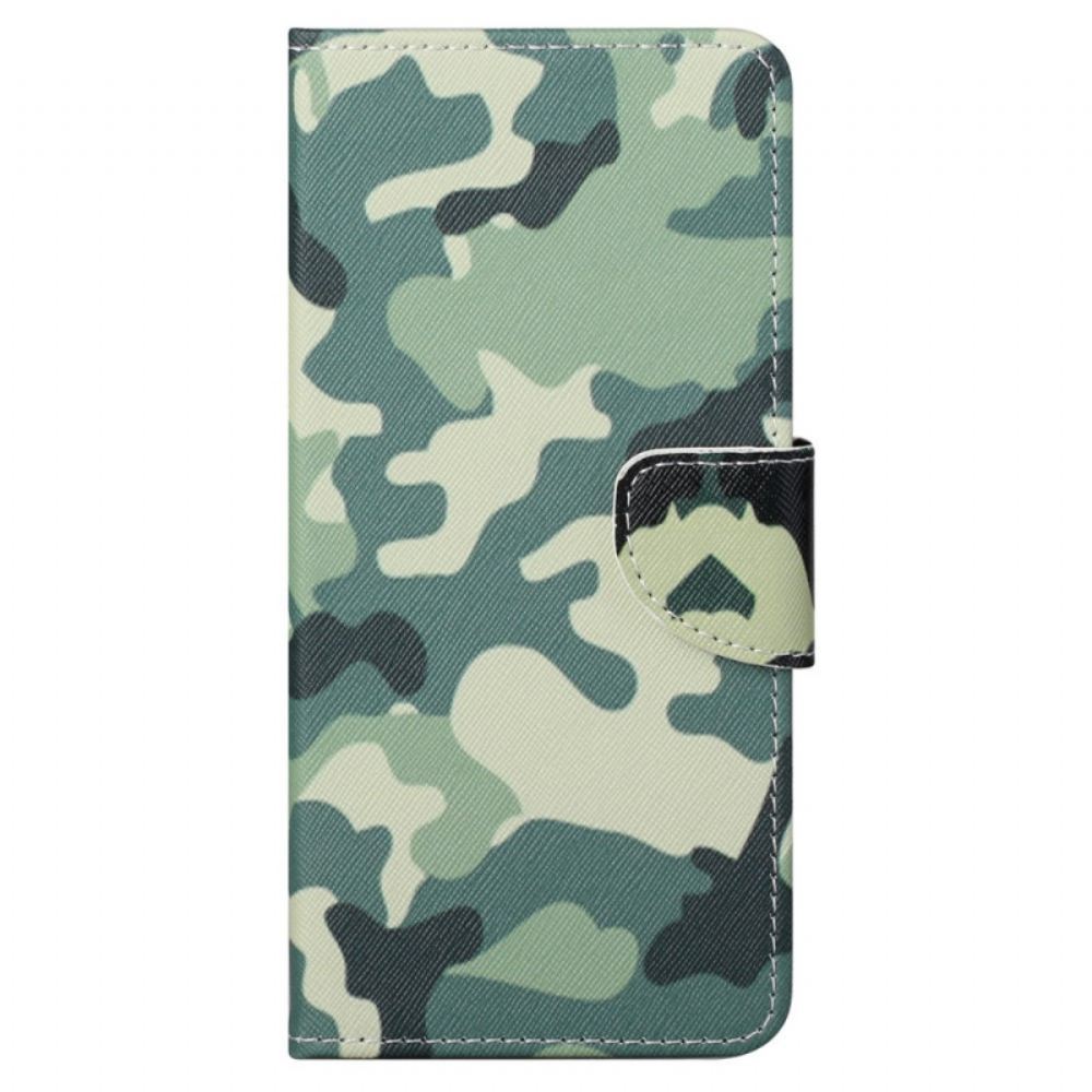 Flipové Pouzdro Na Moto G31 / Moto G41 Vojenská Kamufláž