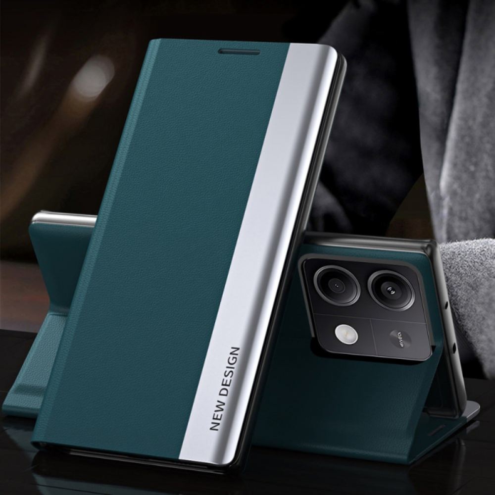 Kožené Pouzdro Folio Xiaomi Redmi Note 13 5g Nový Design