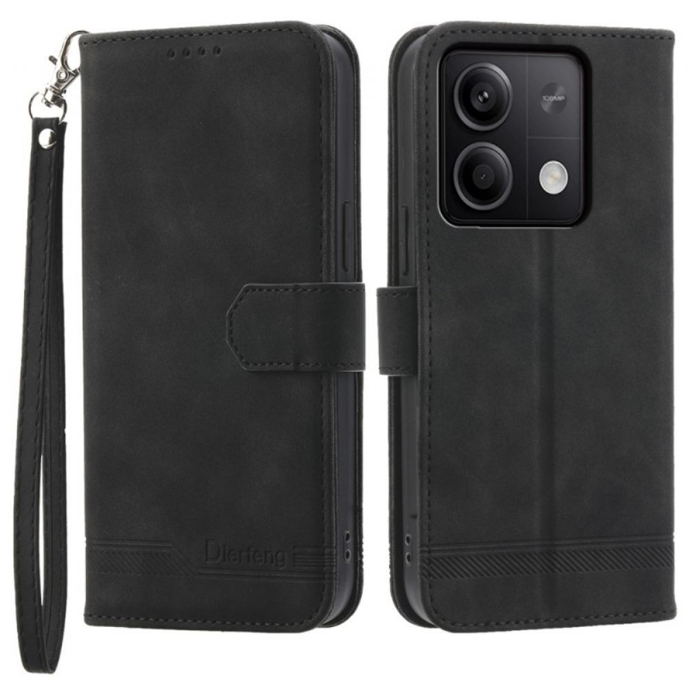 Kožený Kryt Na Xiaomi Redmi Note 13 5g Dierfeng