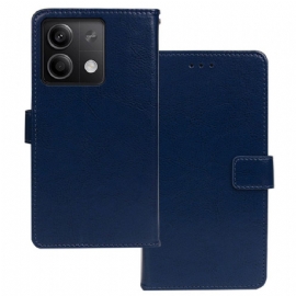 Kožený Kryt Na Xiaomi Redmi Note 13 5g Umělá Kůže Idewei