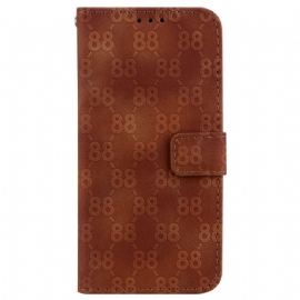 Kožený Kryt Xiaomi Redmi Note 13 5g Design 88 S Popruhem