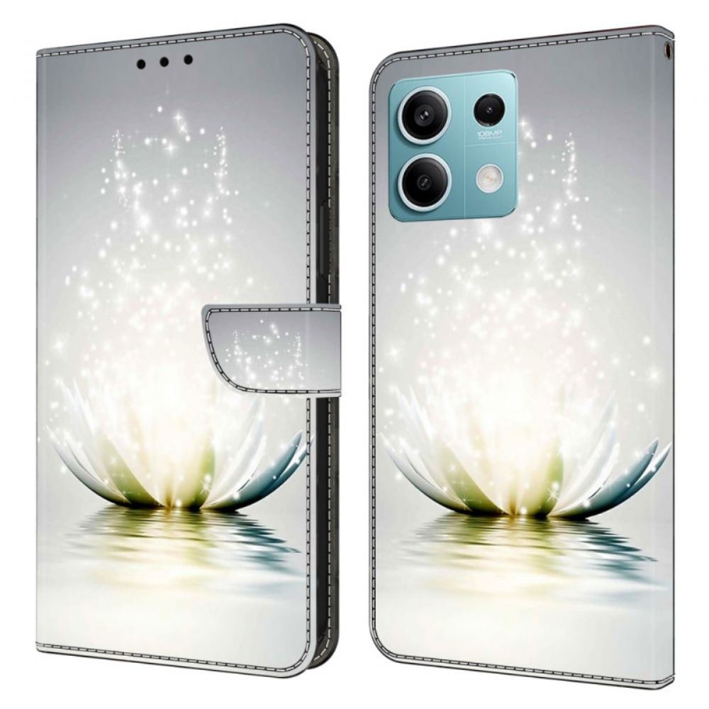 Kožený Kryt Xiaomi Redmi Note 13 5g Lotus
