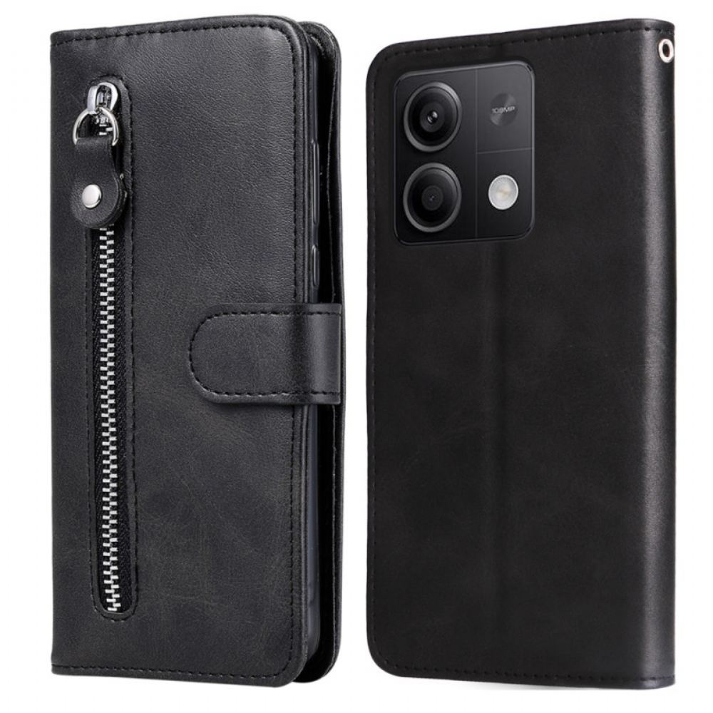 Kožený Kryt Xiaomi Redmi Note 13 5g Peněženka Na Mince