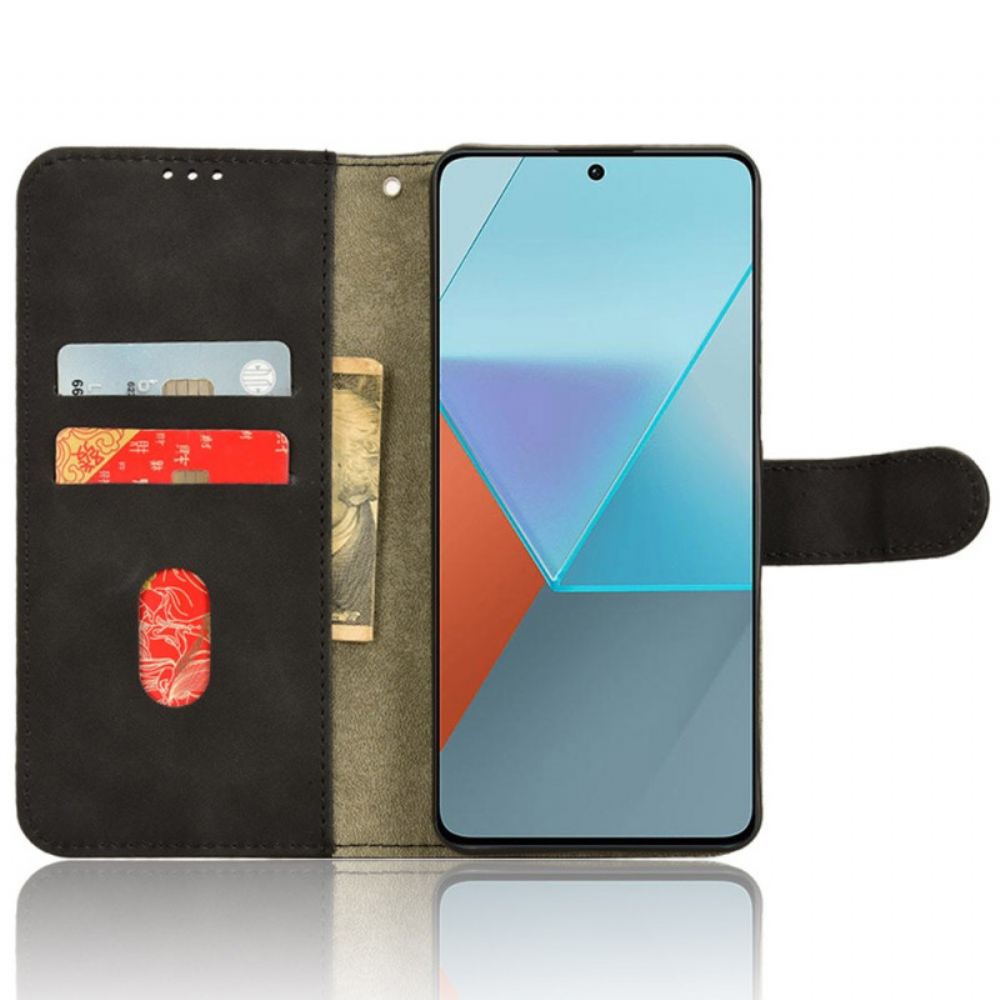 Kožený Kryt Xiaomi Redmi Note 13 5g Semišový Efekt