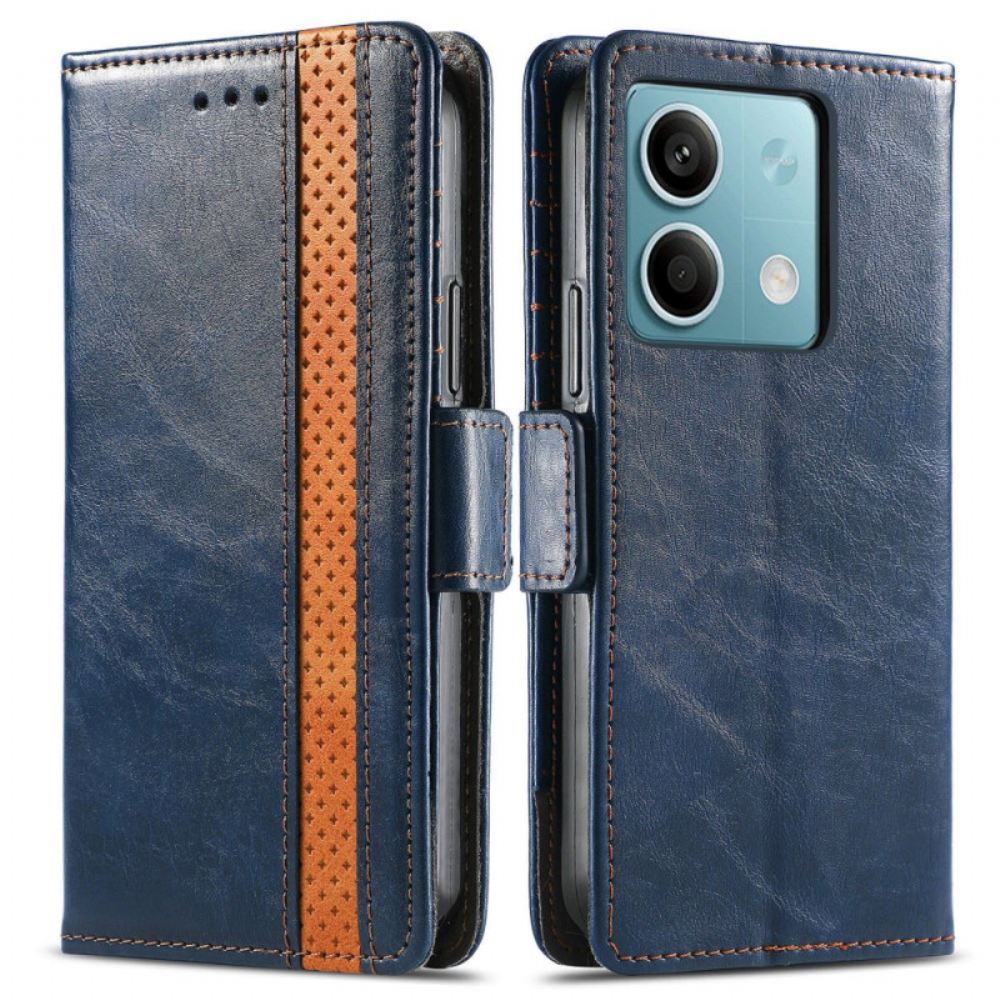 Kožený Kryt Xiaomi Redmi Note 13 5g Vintage S Blokováním Caseneo Rfid