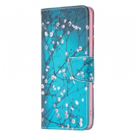 Kožený Kryt Xiaomi Redmi Note 13 5g Švestkový Květ